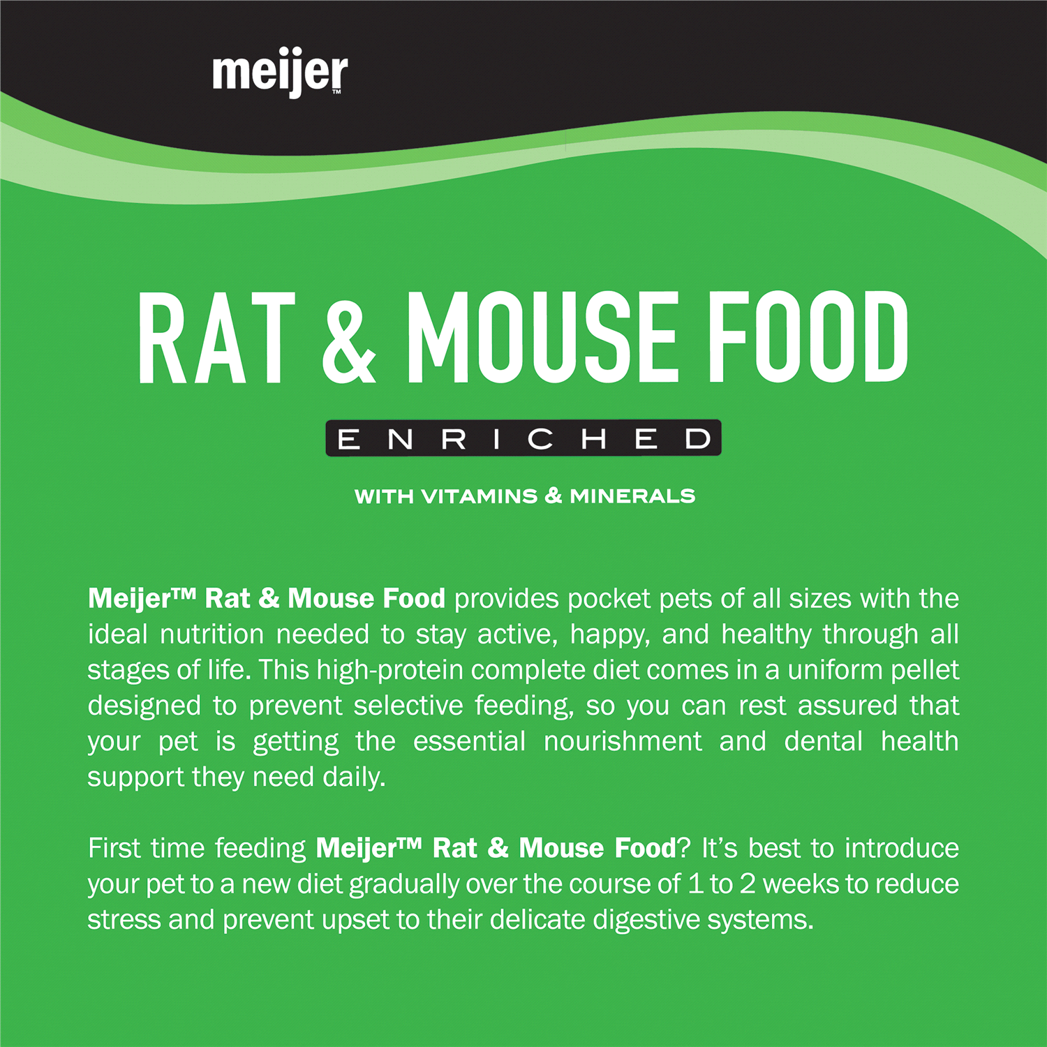 slide 2 of 4, Meijer Rat & Mouse Food, 2 lb