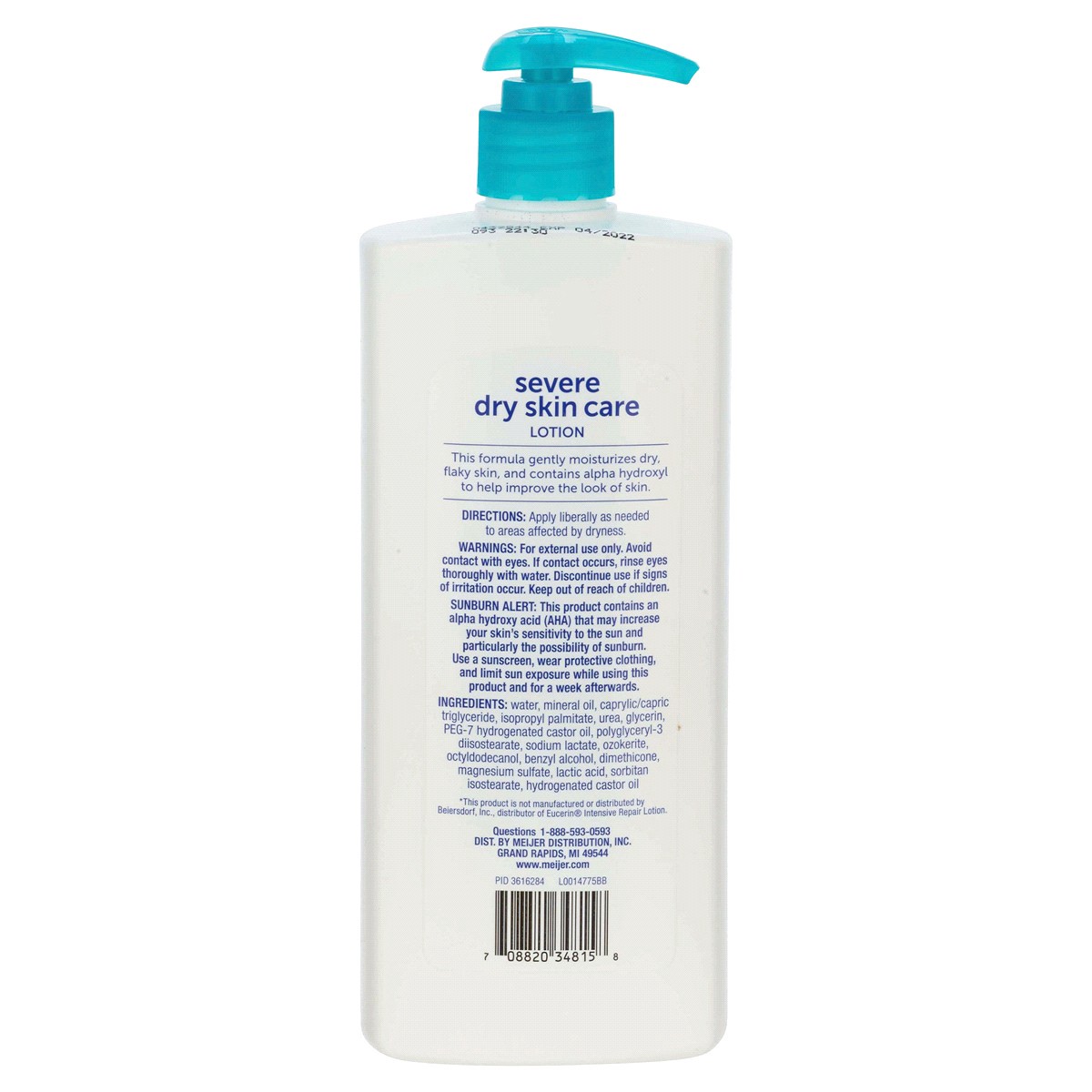 slide 2 of 2, Meijer Severe Dry Skin Care Lotion, 16.9 oz