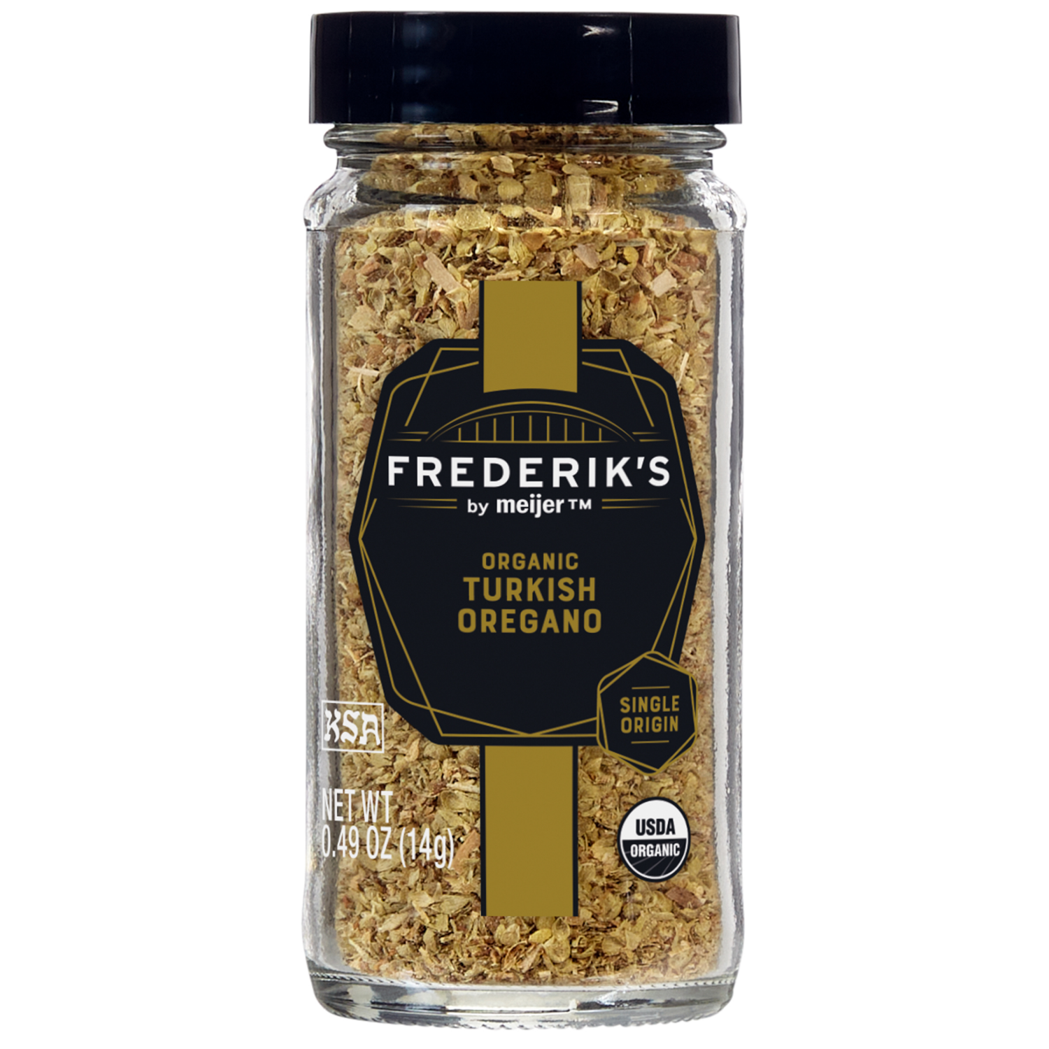 slide 1 of 3, FREDERIKS BY MEIJER Frederik's by Meijer Organic Turkish Oregano, .49 oz, 500 ct