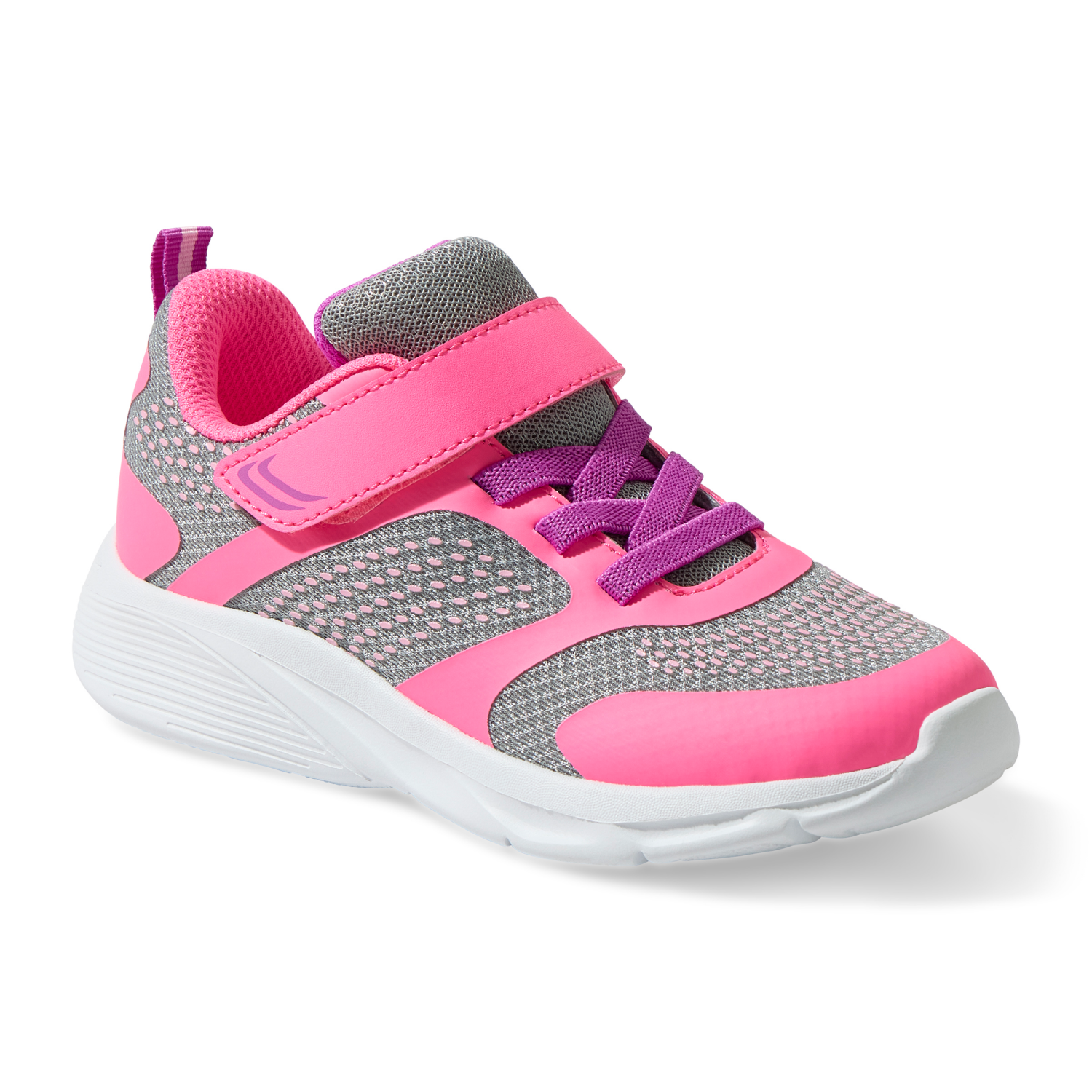 slide 1 of 6, Vively Girl Afton Athletic Shoe, Pink, Size 2, Size 2