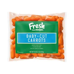 FRESH FROM MEIJER Baby-Cut Carrots, 1 Lb