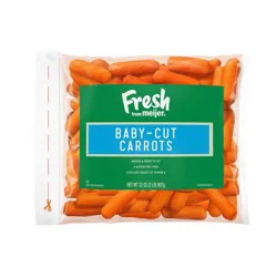 Fresh From Meijer Baby Cut Carrots, 2 Lb