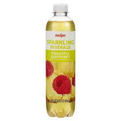 Meijer Pineapple Raspberry Sparkling Beverage - 17 oz
