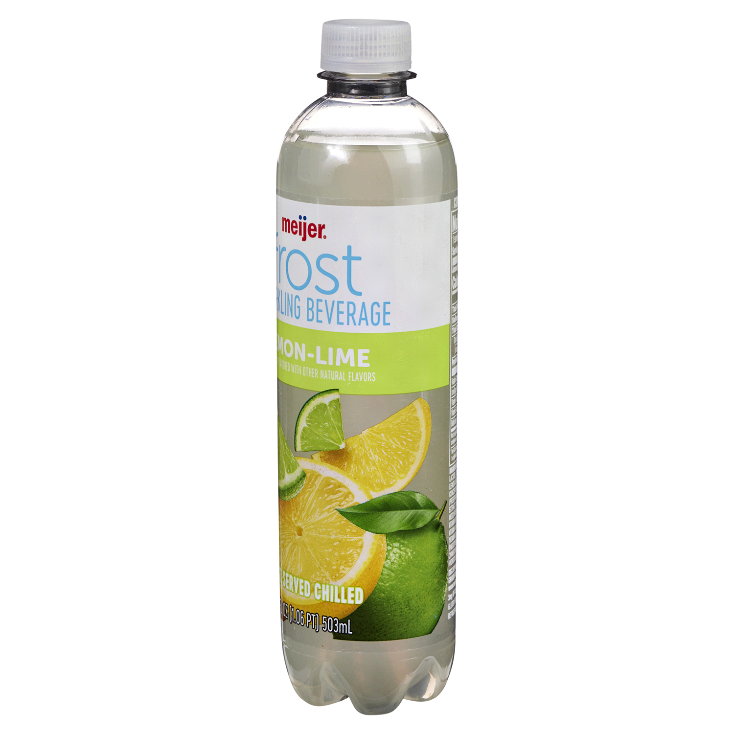 slide 4 of 5, Meijer Lemon Lime Frost Sparkling Beverage - 17 oz, 17 oz