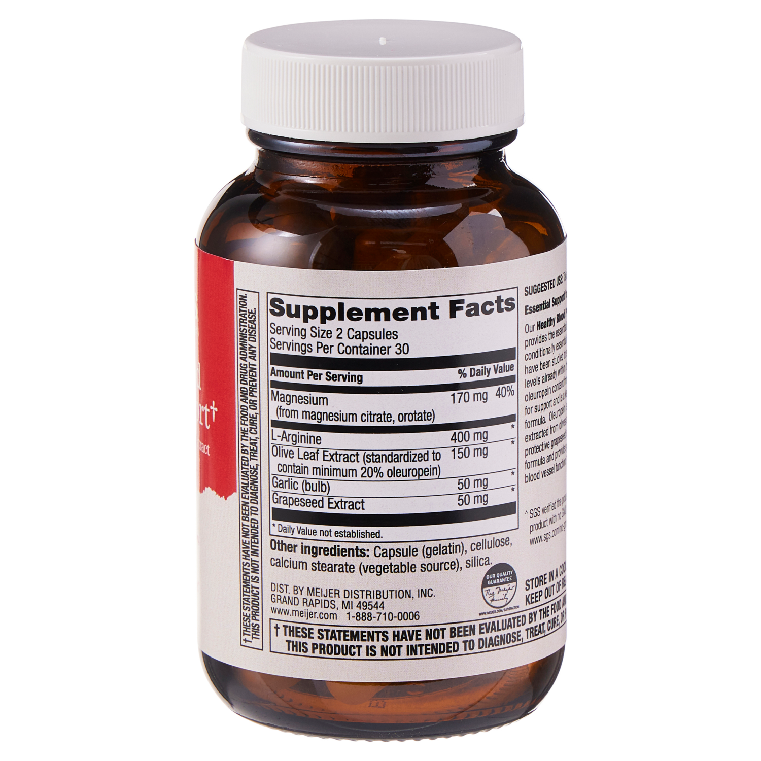 slide 2 of 2, True Goodness Healthy Blood Pressure Support, 60 ct