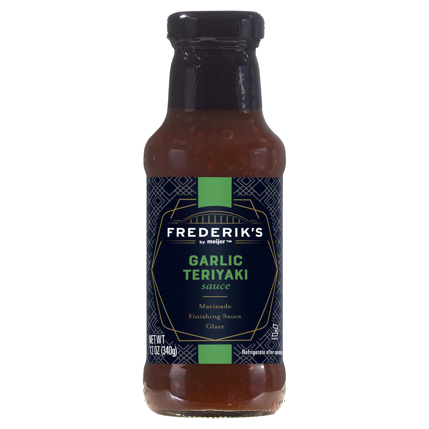 slide 1 of 3, FREDERIKS BY MEIJER Frederik’s by Meijer Garlic Teriyaki Sauce - 12 oz, 12 oz