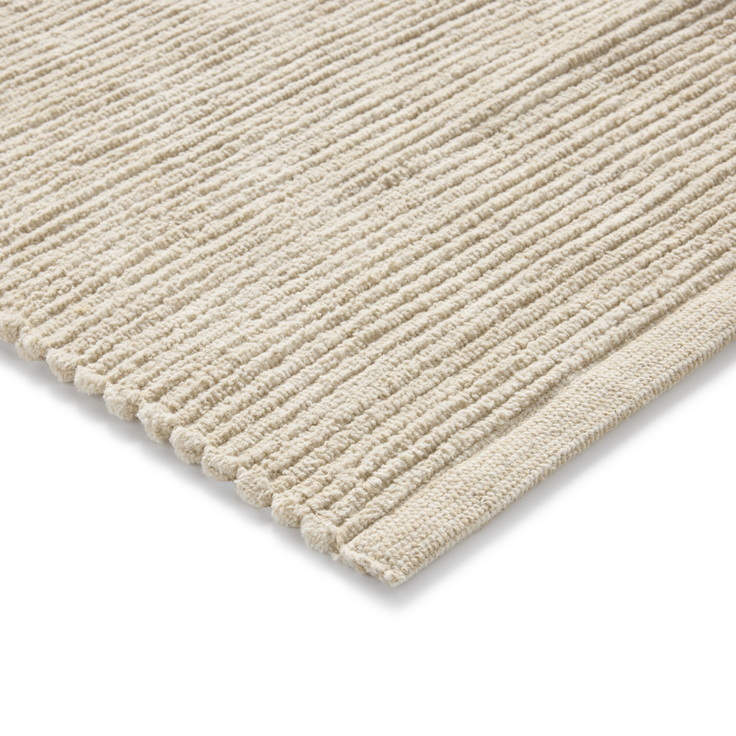 slide 4 of 4, Room & Retreat Ferris Cotton Scatter Rug, 20 in x 32 in, Natural, 20 x 32 