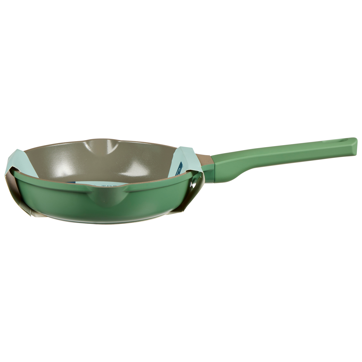 slide 2 of 2, Grand Gourmet GG Ceramic Fry Pan 8" Green, 8 in