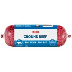 Meijer 80/20 Ground Beef Frozen