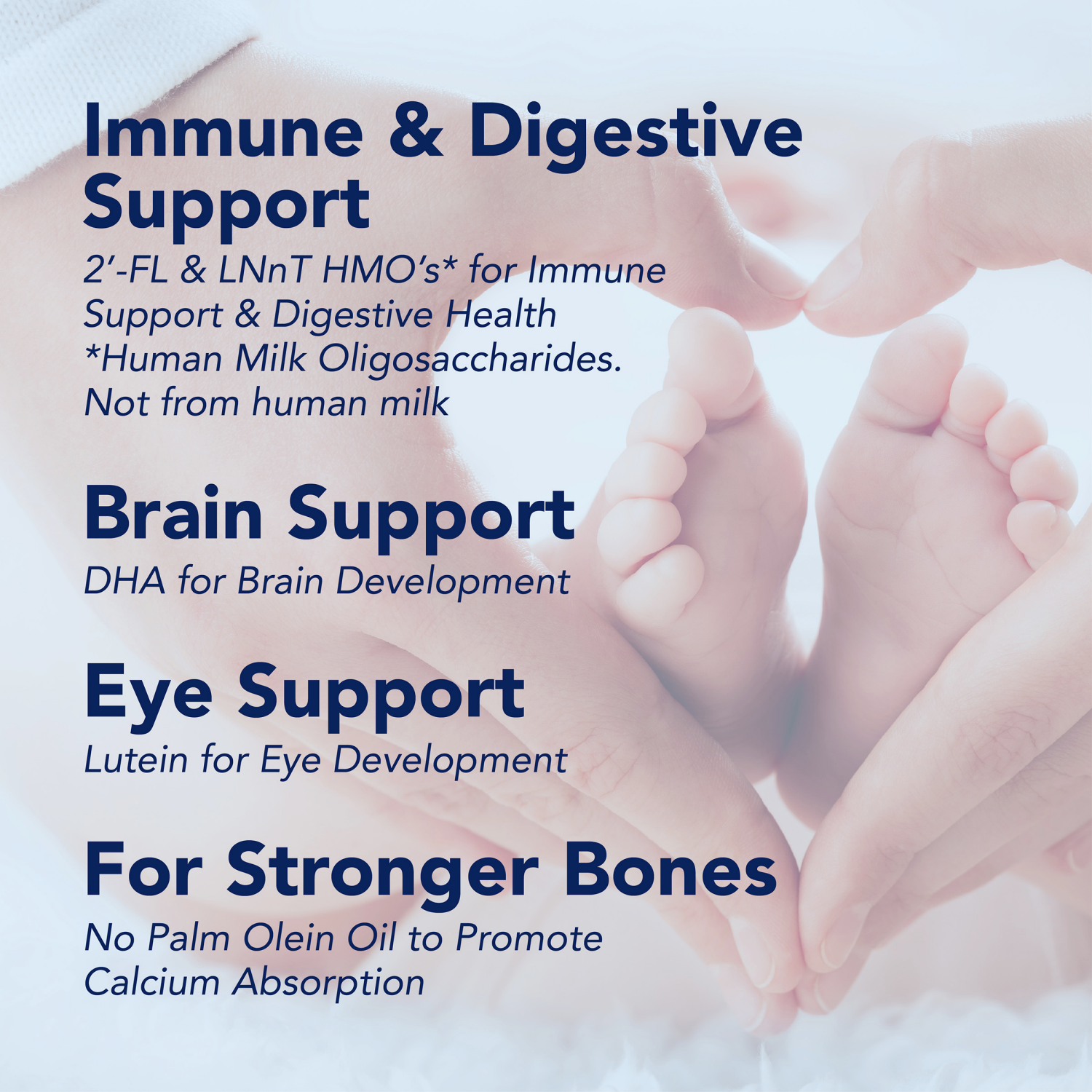 slide 5 of 7, Meijer Advantage Premium Baby Formula Powder with Iron, Dual HMOs, Non-GMO, 34 oz