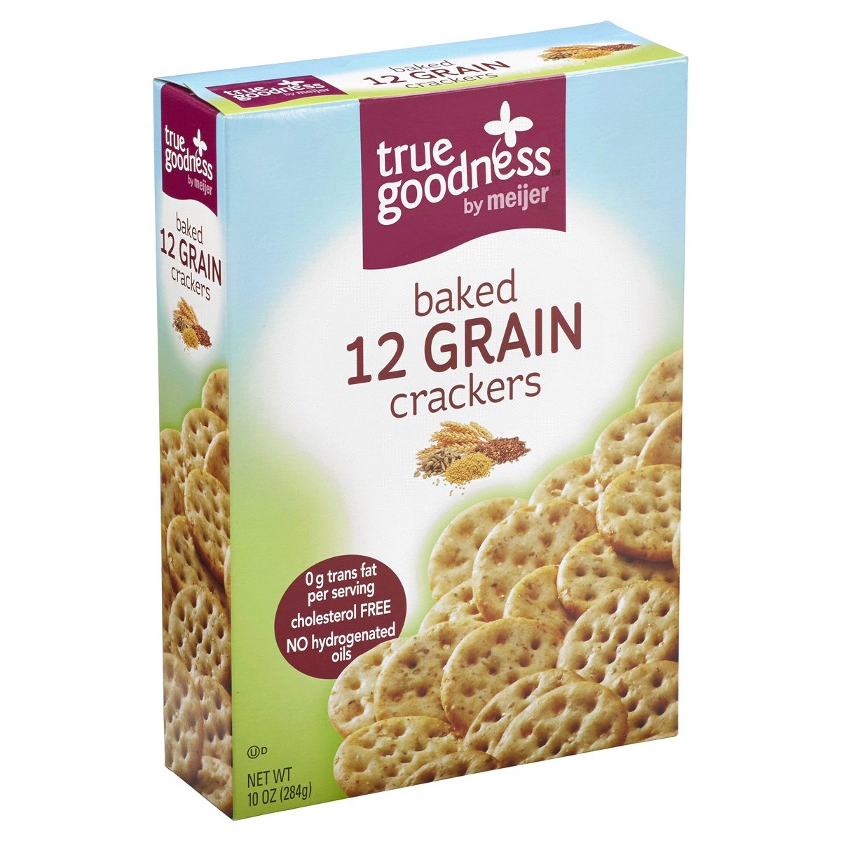 slide 7 of 8, True Goodness 12 Grain Crackers, 10 oz