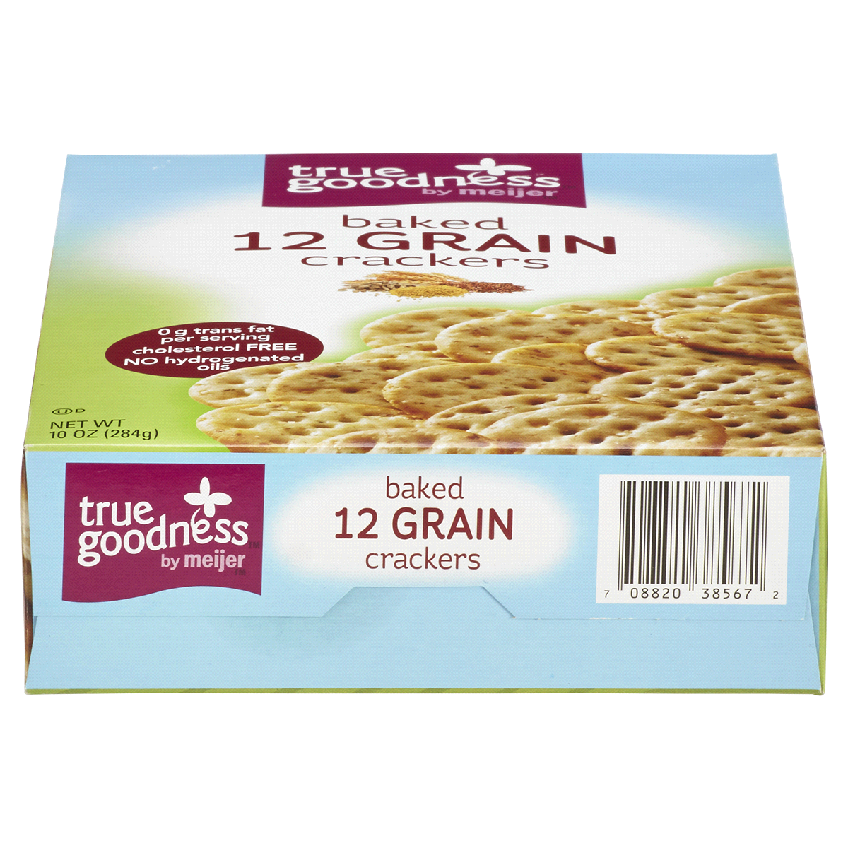 slide 8 of 8, True Goodness 12 Grain Crackers, 10 oz