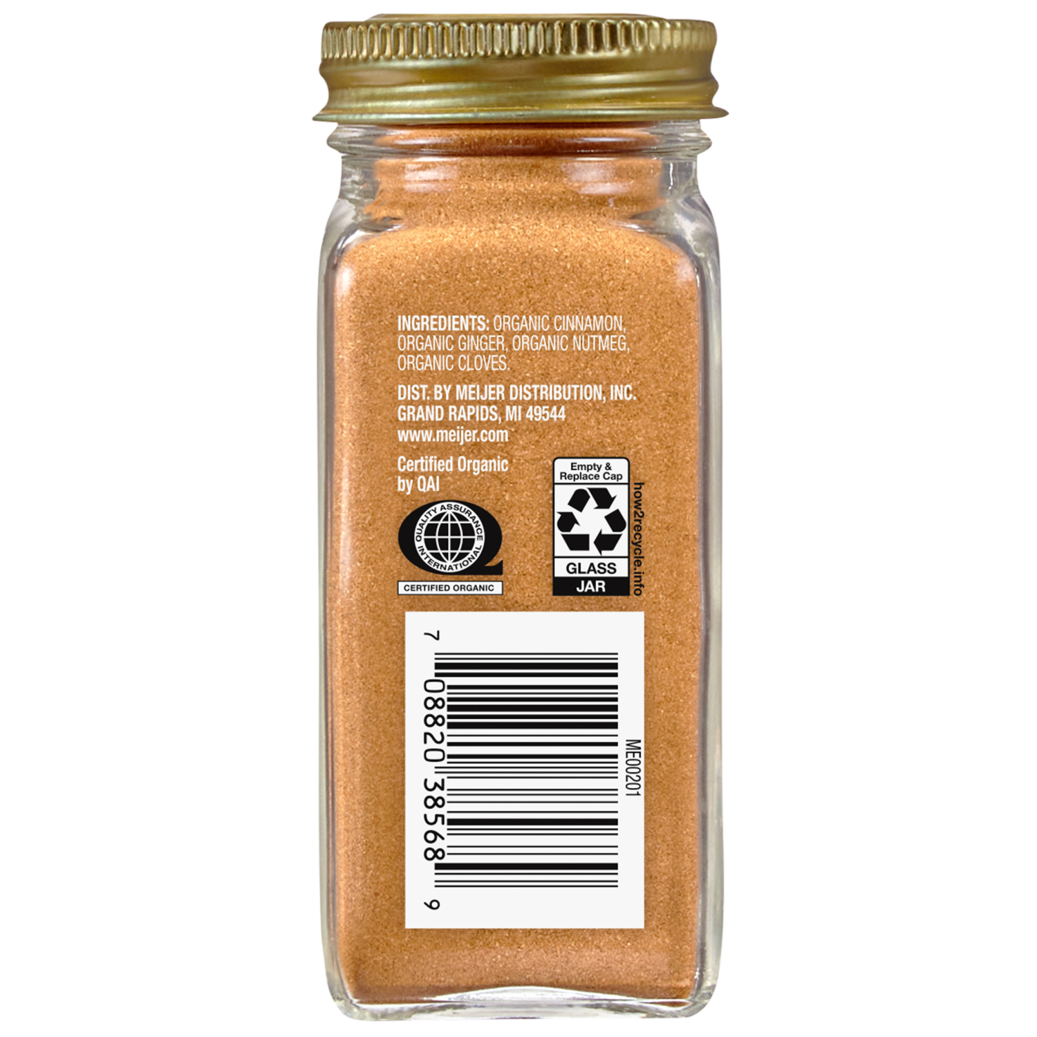 slide 2 of 2, True Goodness Organic Pumpkin Pie Spice 1.71 oz, 1.71 oz