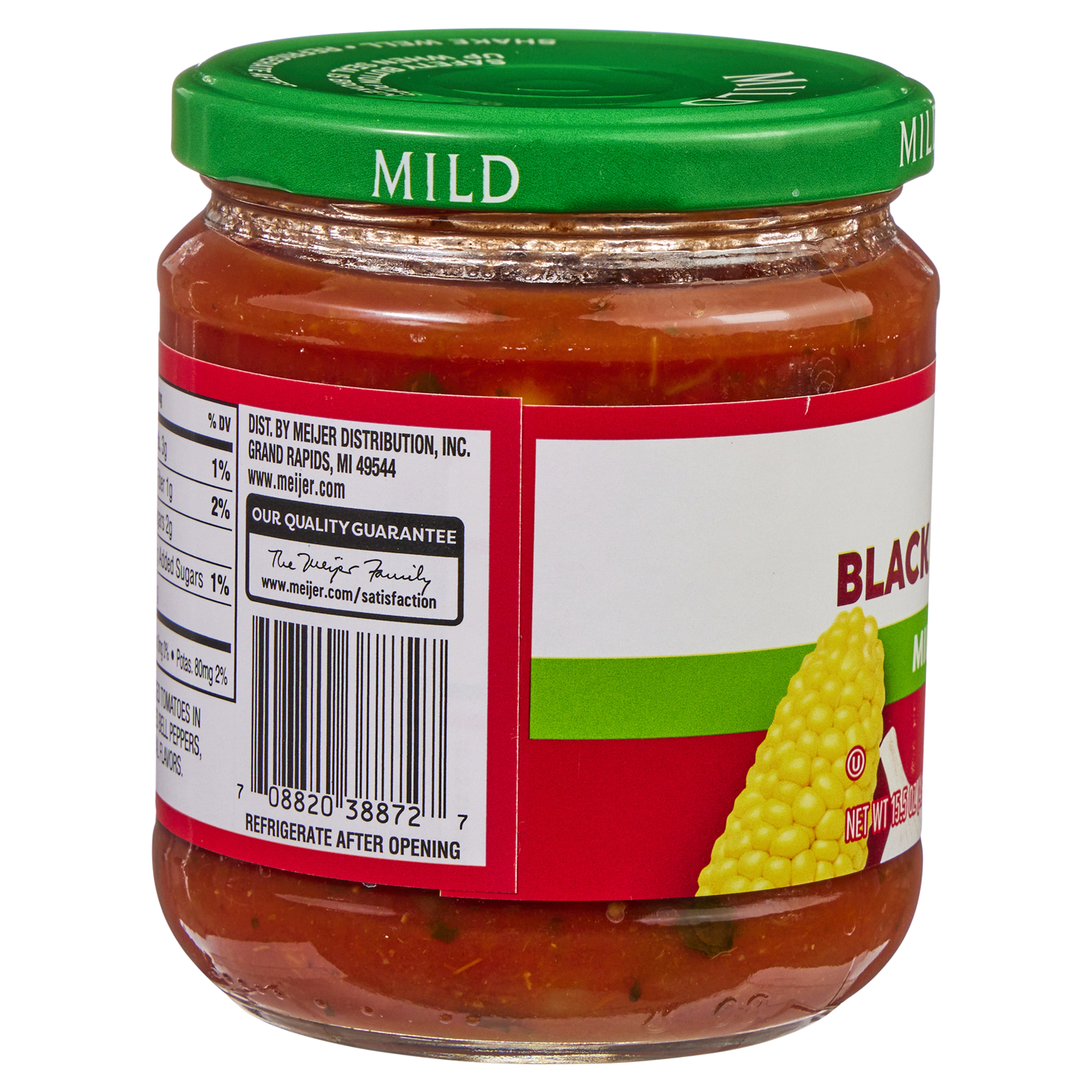 slide 2 of 5, Meijer Mild Black Bean & Corn Salsa, 15.5 oz