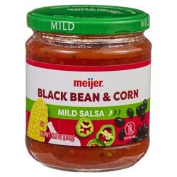 Meijer Mild Black Bean & Corn Salsa