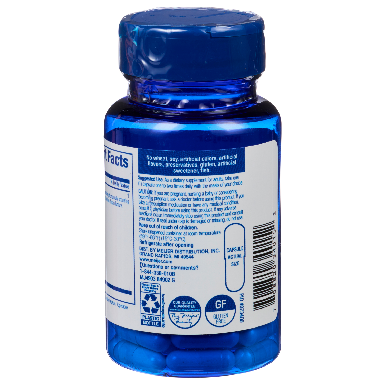 slide 2 of 3, MEIJER WELLNESS Meijer Women's Probiotic 3 Billion Active Cultures, 30 ct