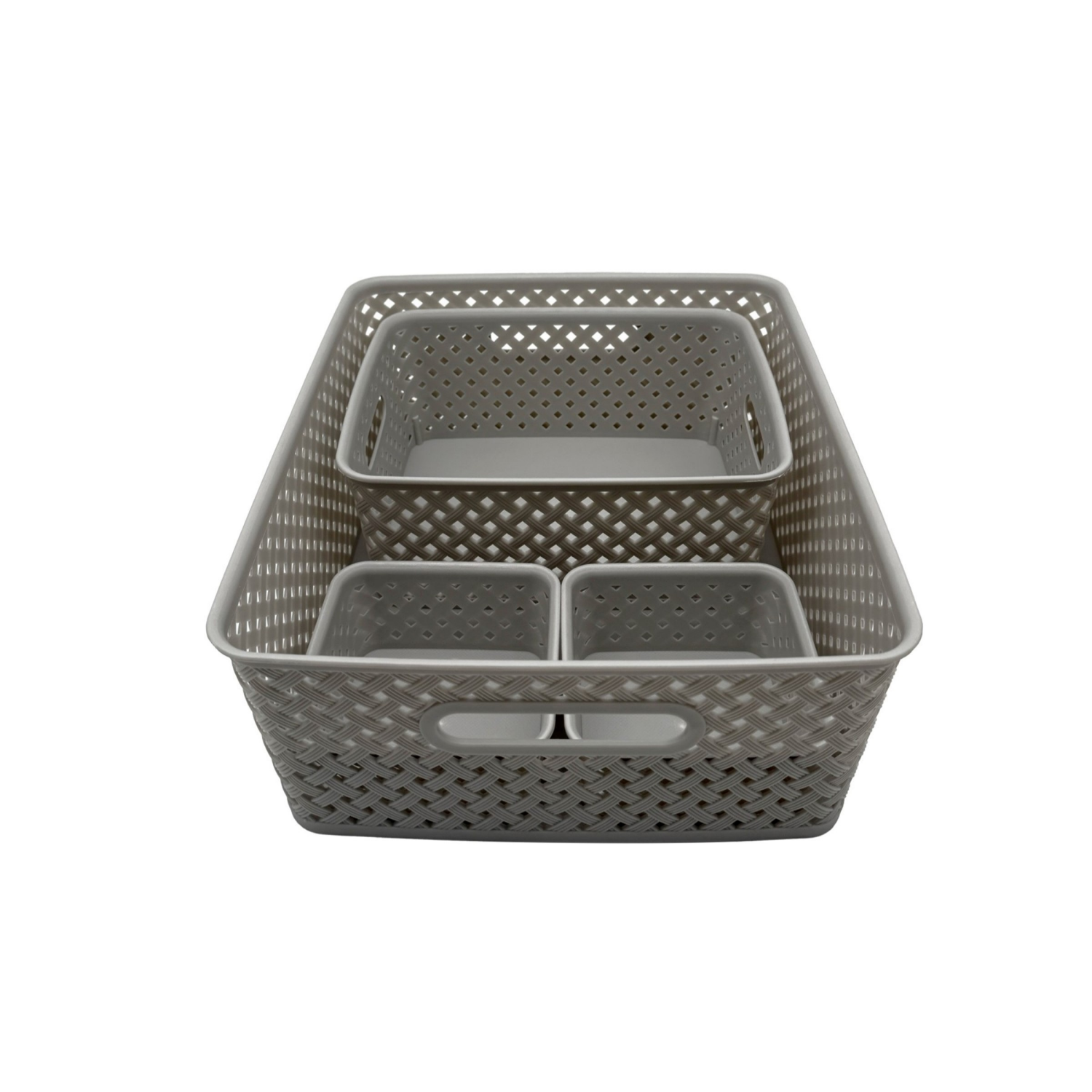 slide 2 of 3, HAVENSTAY Haventstay Storage Bins Set Of 4 Flint Gray, One Size