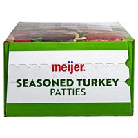 slide 15 of 29, Meijer Seasoned Turkey Patties, 8 ct