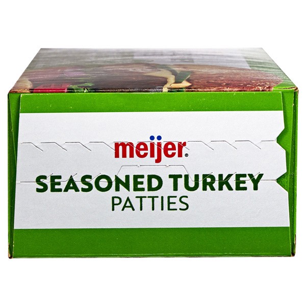 slide 16 of 29, Meijer Seasoned Turkey Patties, 8 ct