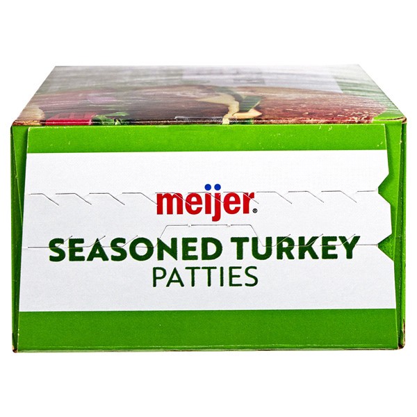 slide 28 of 29, Meijer Seasoned Turkey Patties, 8 ct