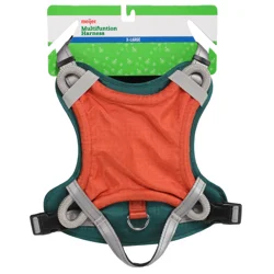 Meijer Multifunction Dog Harness Green/orange, Xl