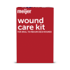 slide 12 of 13, Meijer Wound Care Kit, Small to Medium, Value Pack, 25 Items, 25 CX