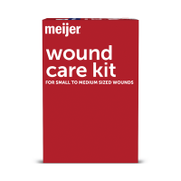 slide 9 of 13, Meijer Wound Care Kit, Small to Medium, Value Pack, 25 Items, 25 CX