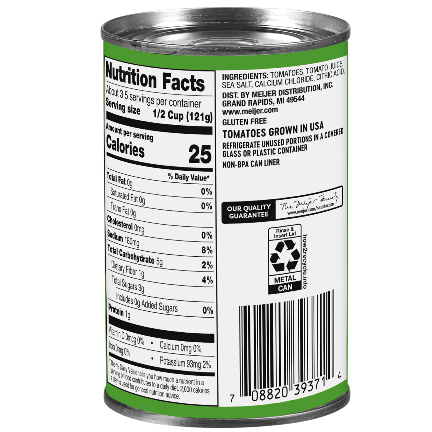 slide 2 of 2, Meijer Diced Petite Tomatoes, 14.5 oz