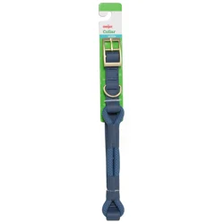 Meijer Dog Collar Matt Nylon Dark Blue, Md