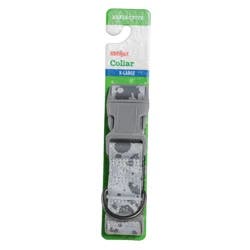 Dog Collar Splatter Print Grey, Xl