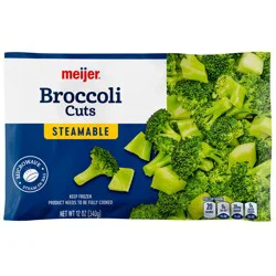 Steamable Frozen Broccoli Cuts, 12 Oz