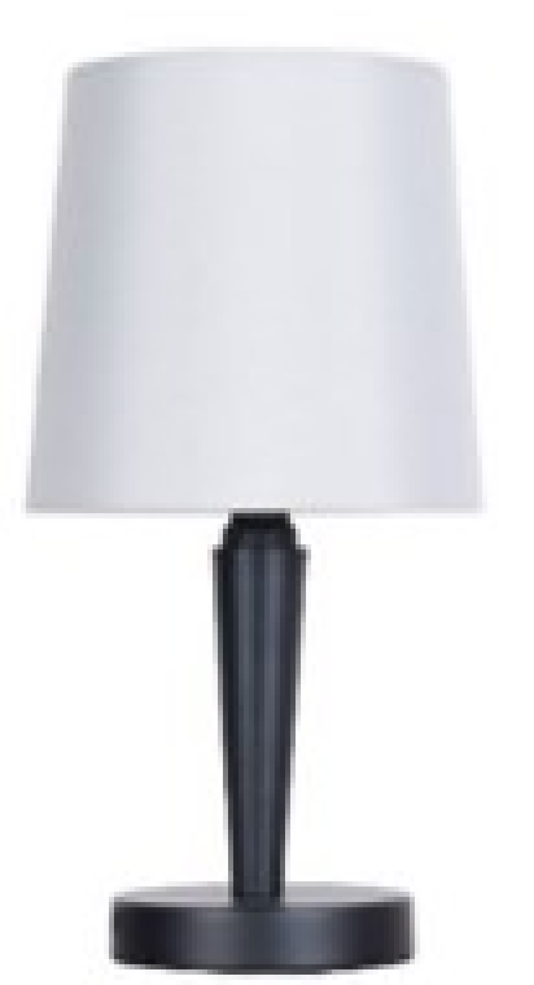 slide 1 of 1, ROOM & RETREAT RR BLACK TABLE LAMP, 1 ct