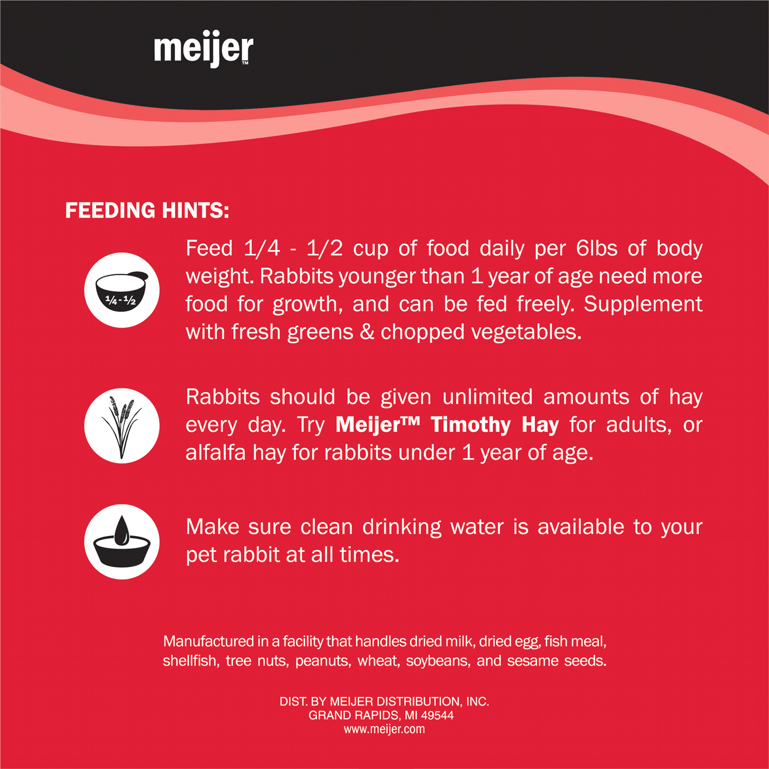 slide 3 of 4, Meijer Pet Rabbit Food, 4.5 lb