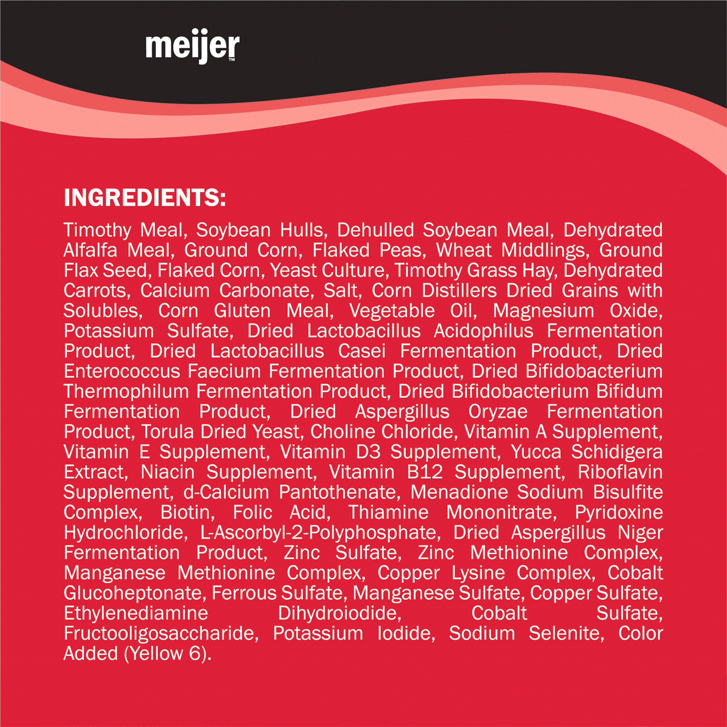 slide 4 of 4, Meijer Pet Rabbit Food, 4.5 lb