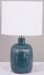 Room & Retreat Rr Textured Ceramic Table Lamp