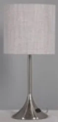 Room & Retreat Rr Trumpet Table Lamp W/Ac Outlet