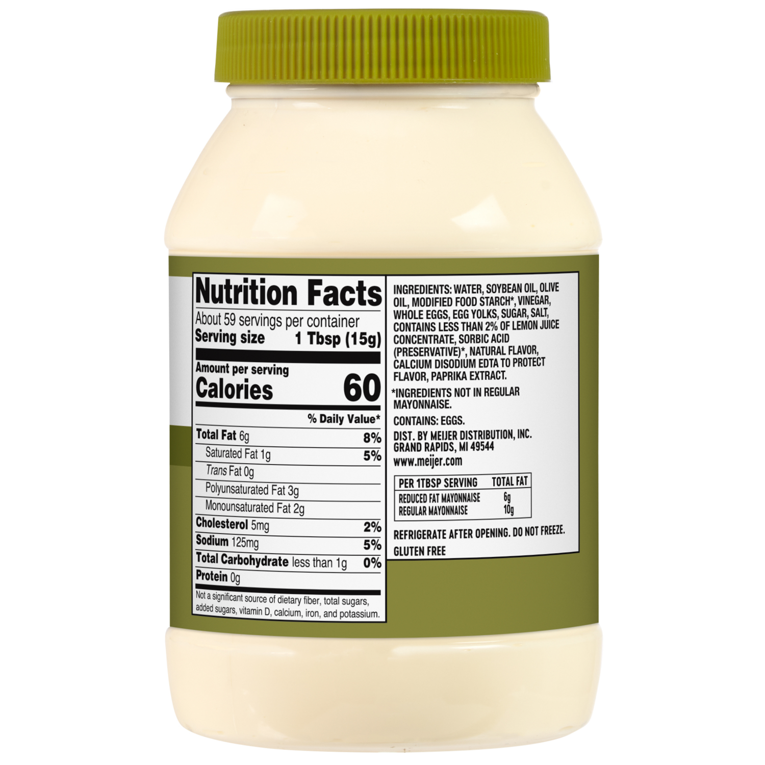 slide 3 of 3, Meijer Mayonnaise Dressing with Olive Oil, 30 oz