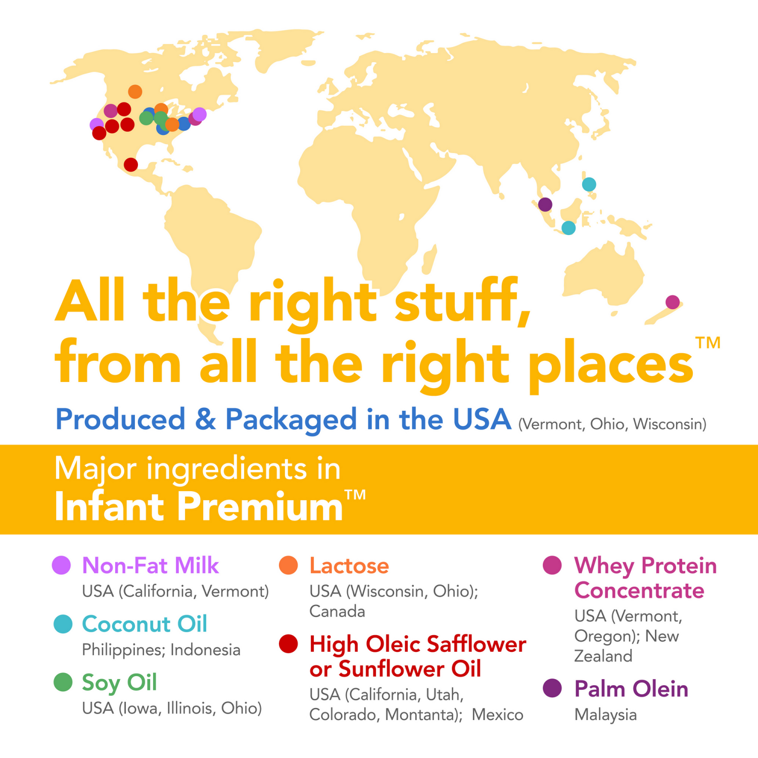 slide 8 of 8, Meijer Infant Milk-Based Baby Formula Powder with Iron, 35 oz