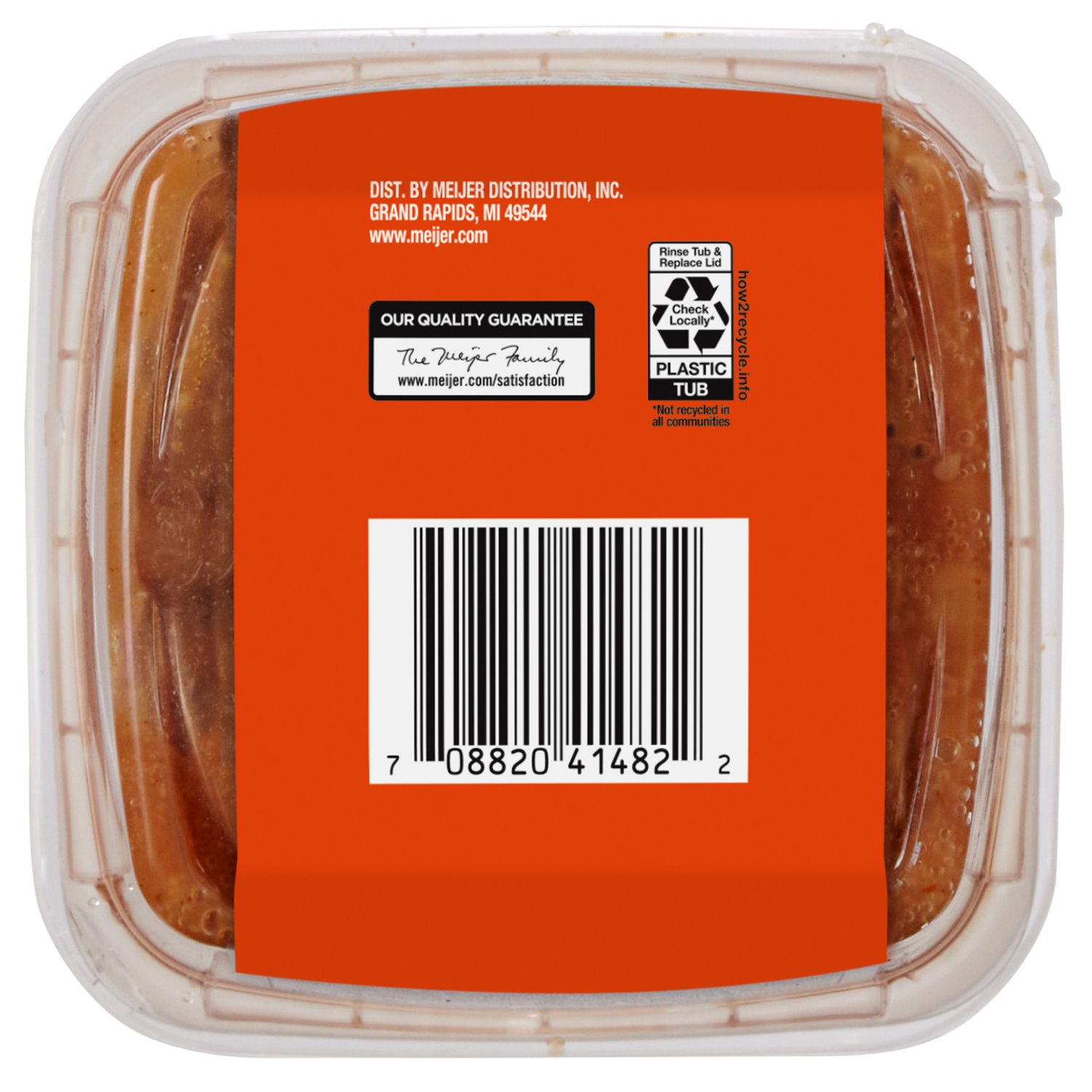 slide 3 of 4, Fresh from Meijer Tangy BBQ Beans, 16 oz, 16 oz