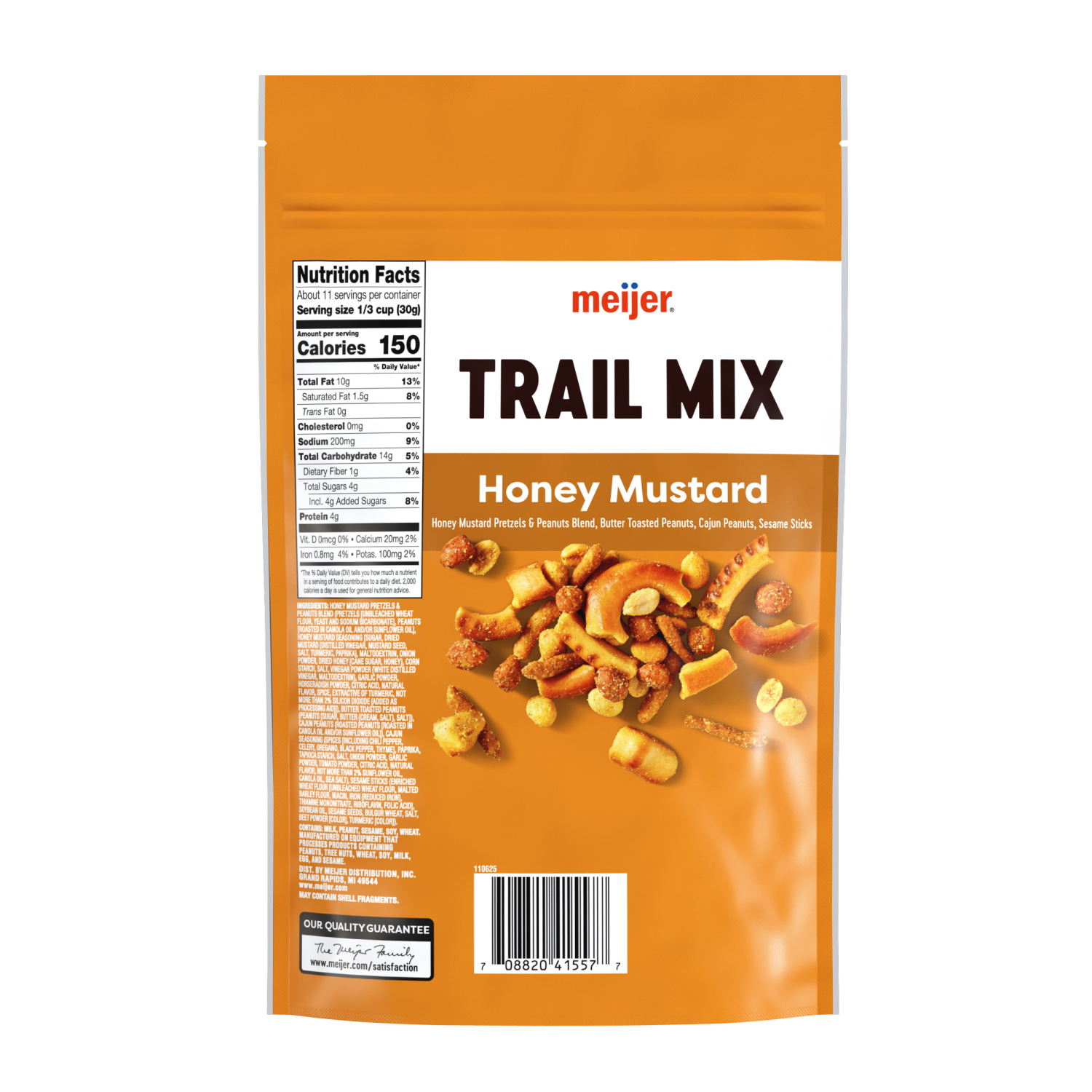 slide 2 of 2, Meijer Honey Mustard Party Mix 12 oz, 12 oz