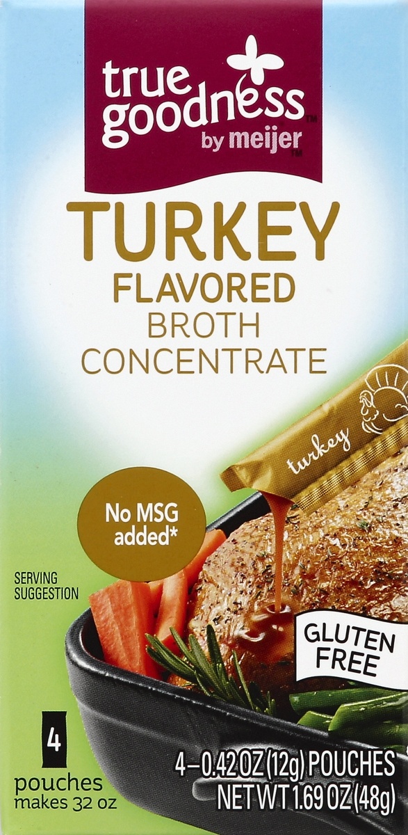 slide 4 of 4, True Goodness Turkey Flavor Broth Concentrate, 1.69 oz