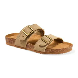 Falls Creek Women's Beach Cate Sandals, Taupe, Size 8