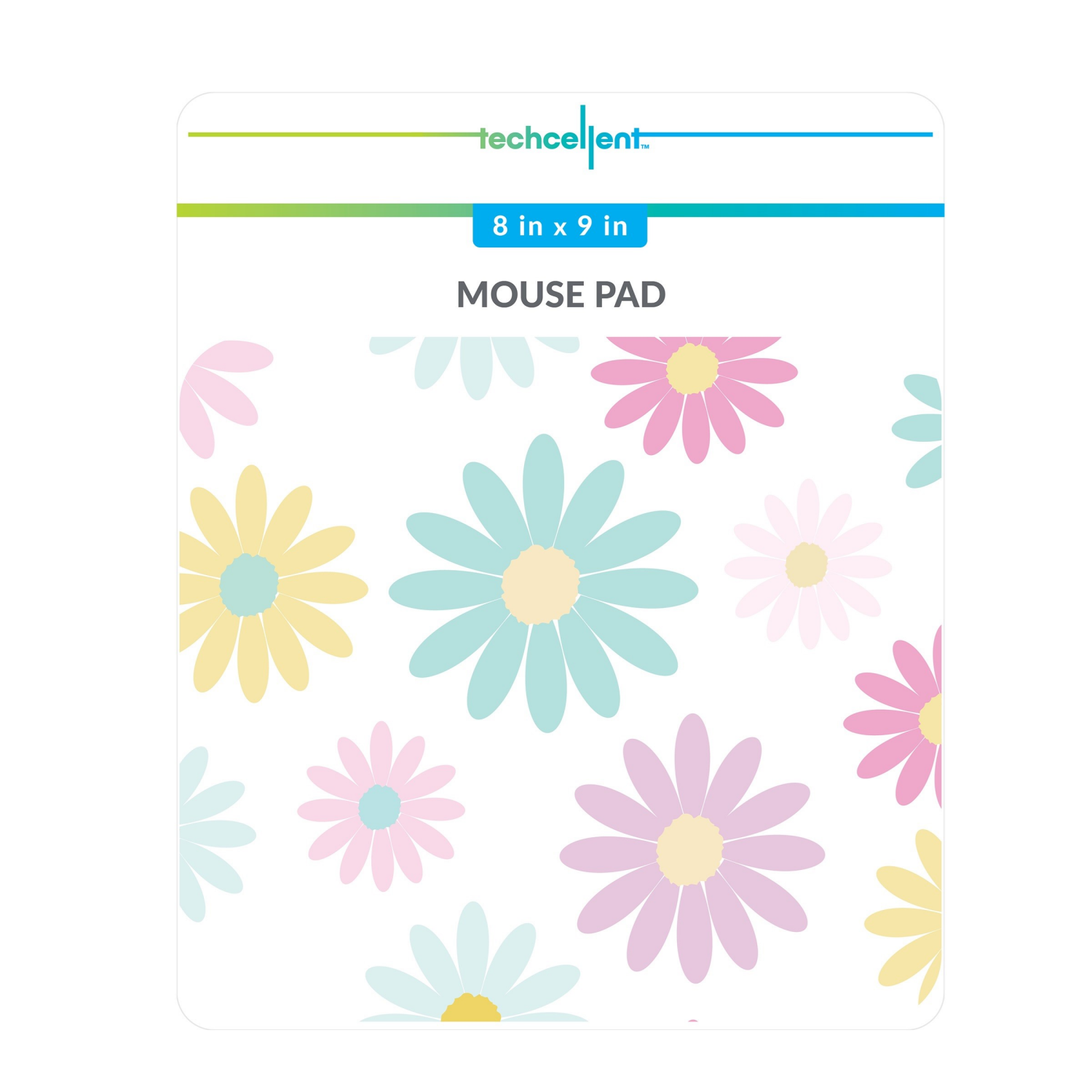 slide 2 of 3, Techcellent Mouse Pad Flowers, 1 ct