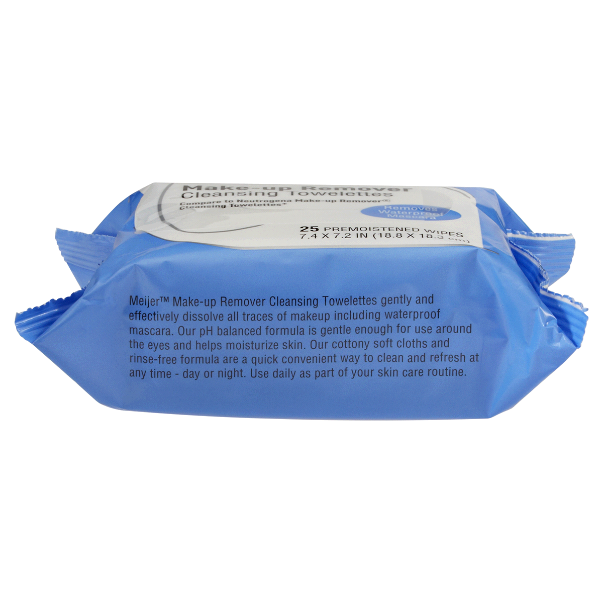 slide 3 of 4, Meijer Makeup Remover Cleansing Wipe, 25 ct