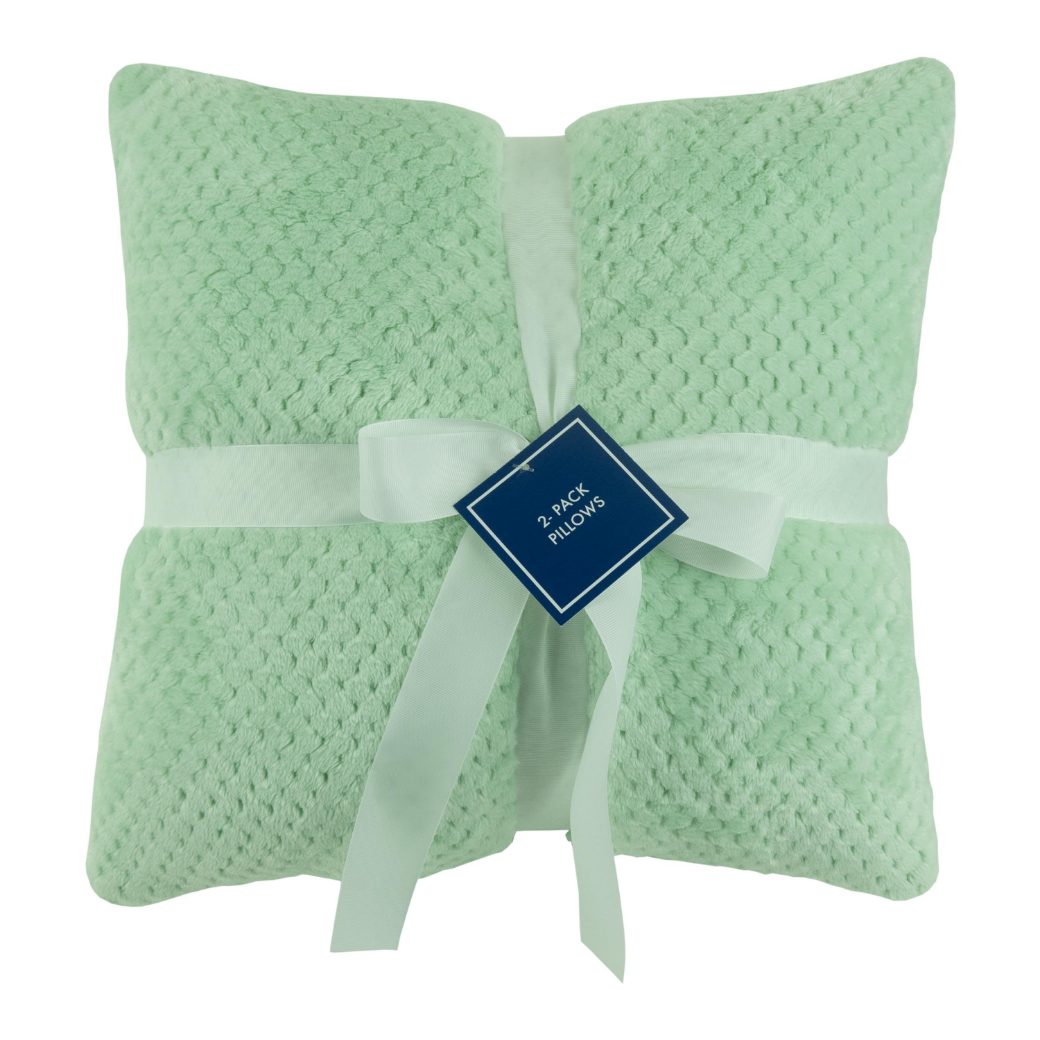 slide 3 of 5, Meijer Corporate Seasonal MCS, Bubble Loom, 2 Pack Pillow, Bird's Egg, 18 in x 18 in, 2 ct