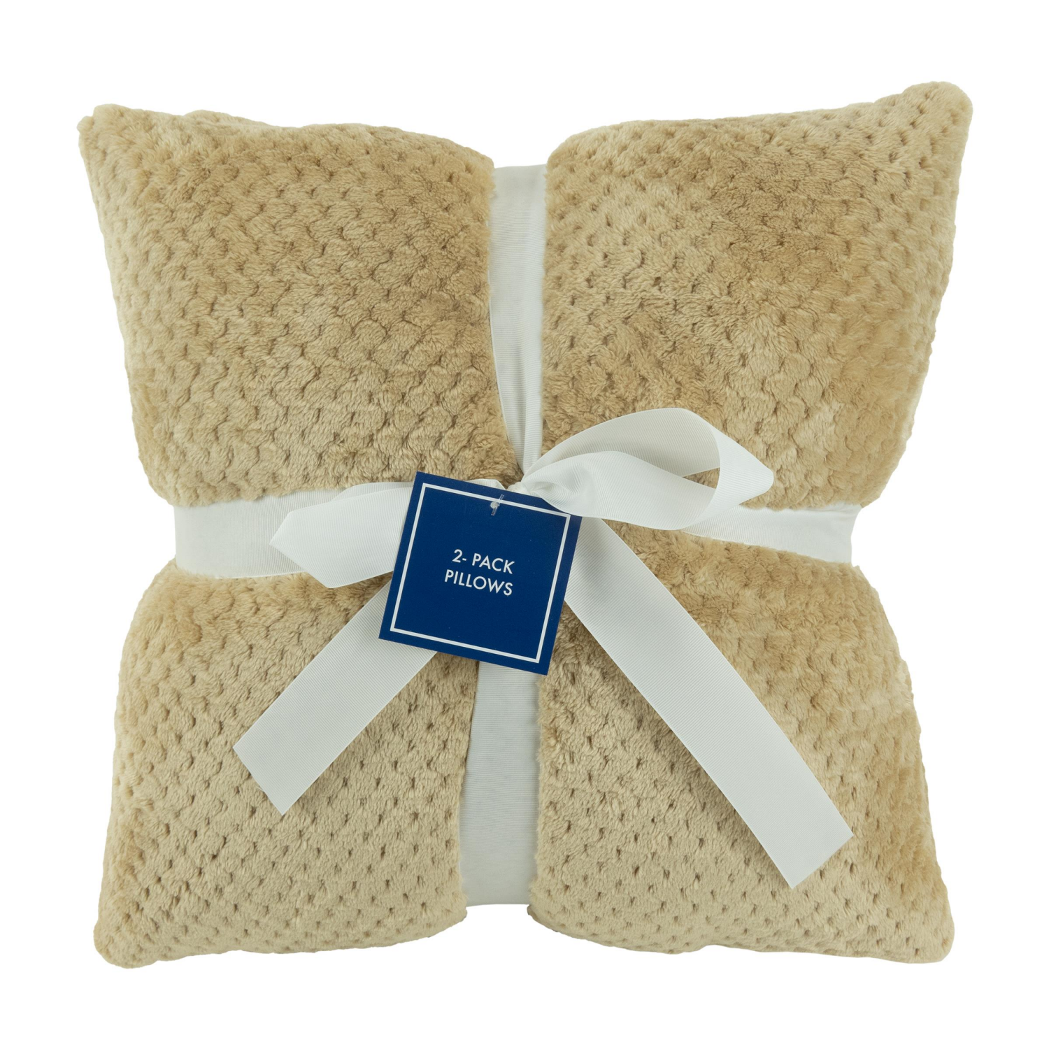 slide 3 of 5, Meijer Corporate Seasonal MCS, Bubble Loom, 2 Pack Pillow, Sand, 18 in x 18 in, 2 ct