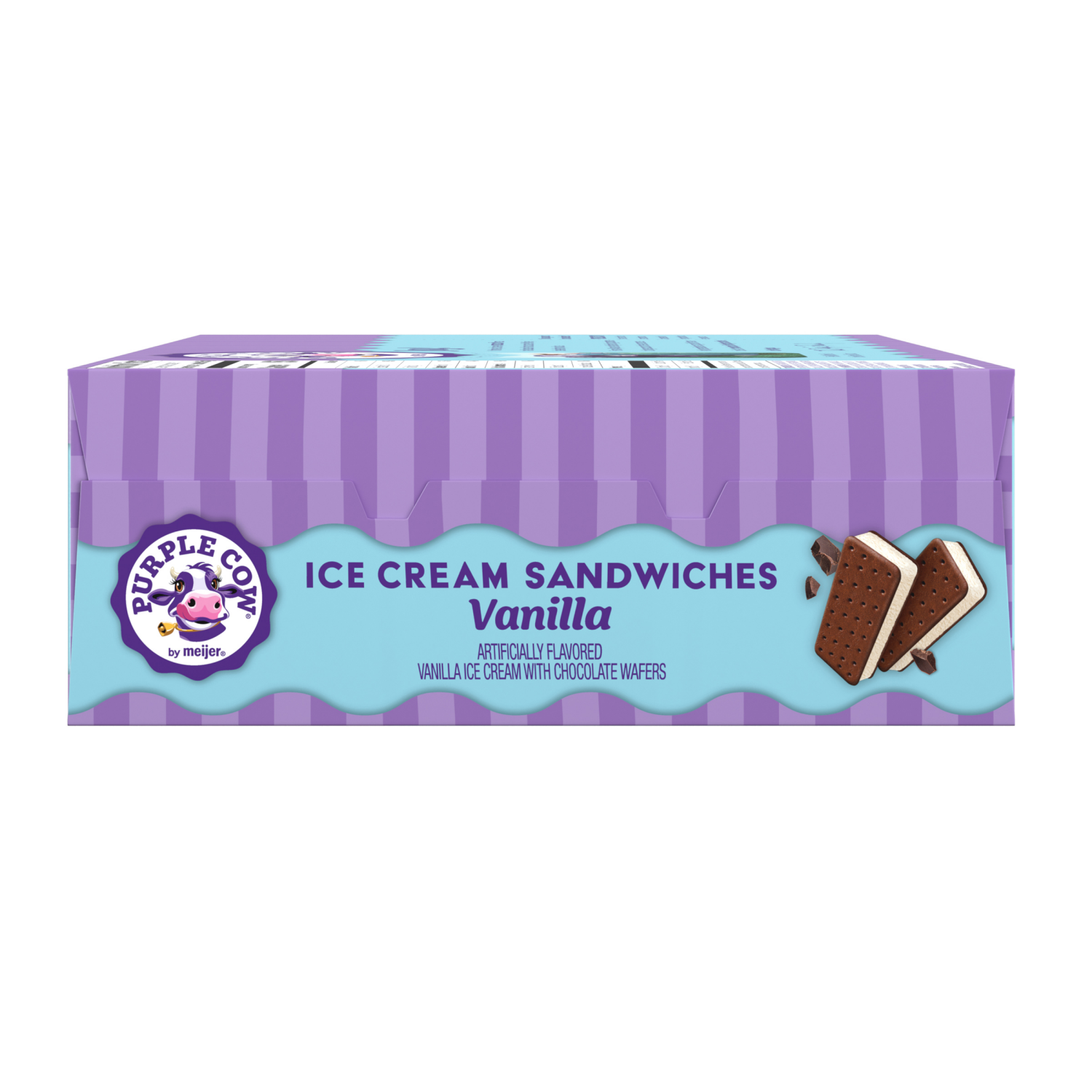 slide 6 of 6, Purple Cow Ice Cream Sandwiches, 12 ct