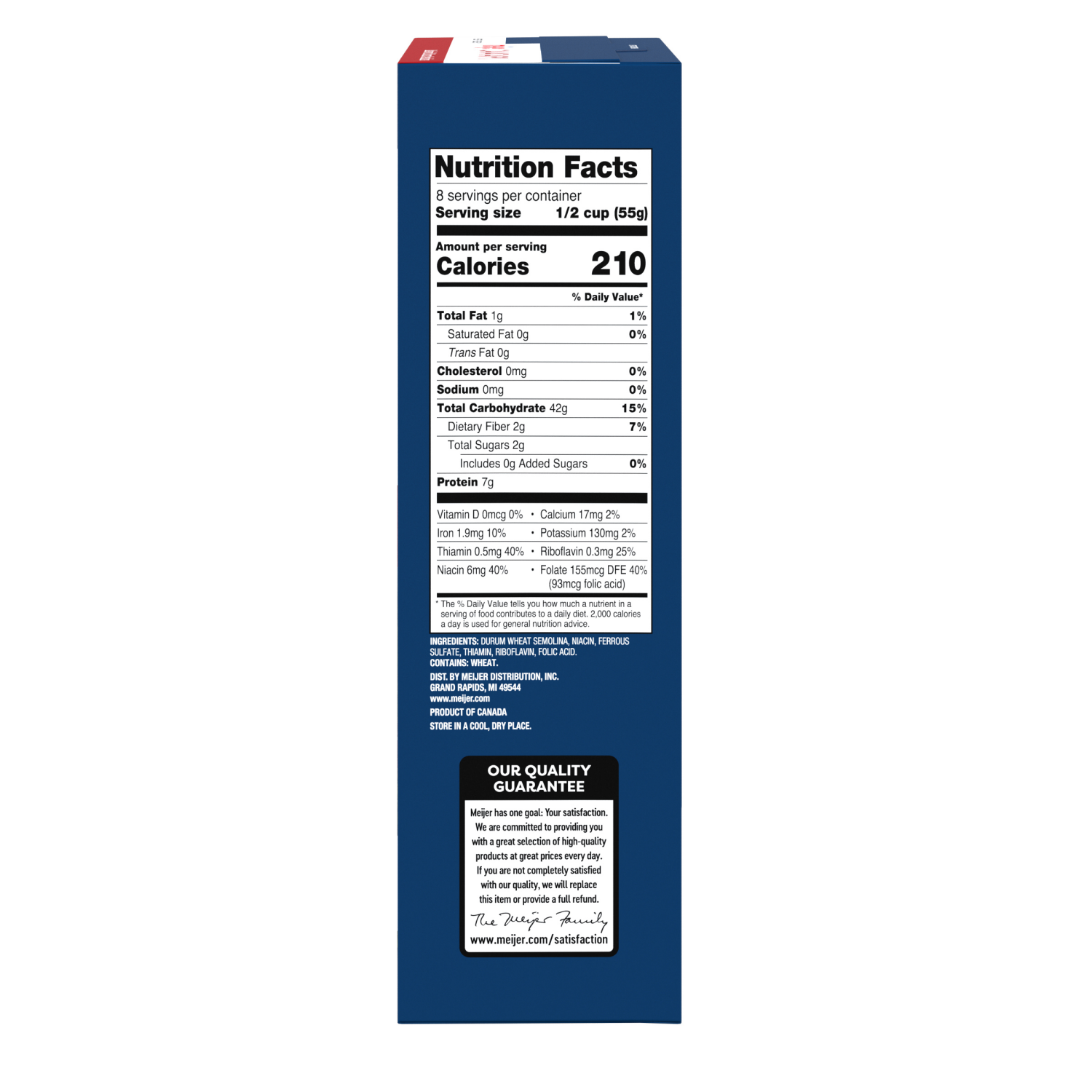 slide 5 of 8, Meijer Box Cavatappi, 16 oz