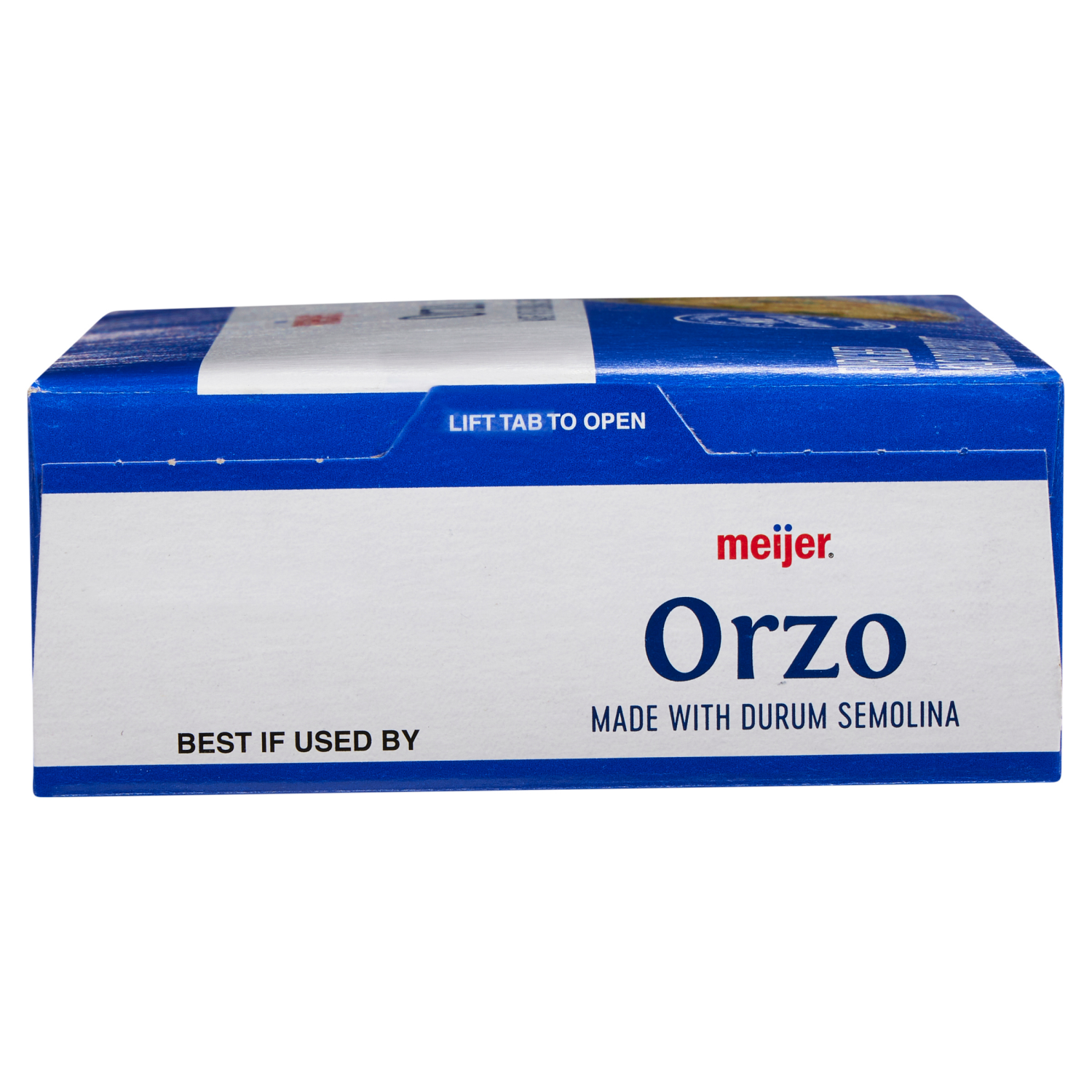 slide 8 of 8, MEIJER BOX ORZO, 16 oz