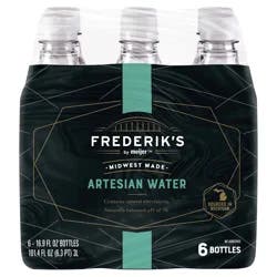 FREDERIKS BY MEIJER Frederik's by Meijer Artesian Water / - 6 ct; 16.9 oz
